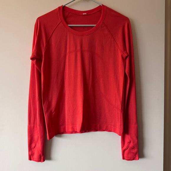 Lululemon Swiftly Tech Long Sleeve Shirt 2.0 *Race Length Size 8 - Picture 1 of 2